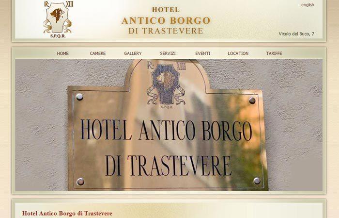 Hotel Antico Borgo Di Trastevere Rome Exterior photo